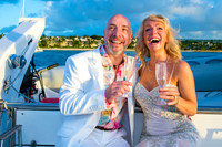 New Years Eve Wedding on a Catamaran